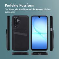 imoshion Backcover mit Kartenfach und Ständer Samsung Galaxy A17 (5G) - Schwarz