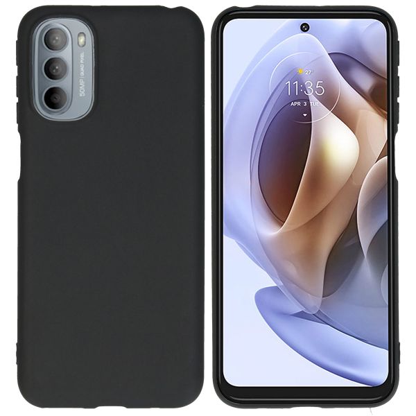 imoshion Color TPU Hülle für das Motorola Moto G31 / G41 - Schwarz