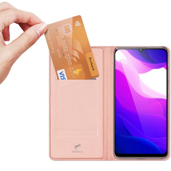 Dux Ducis Slim TPU Klapphülle Roségold für Xiaomi Mi 10 Lite