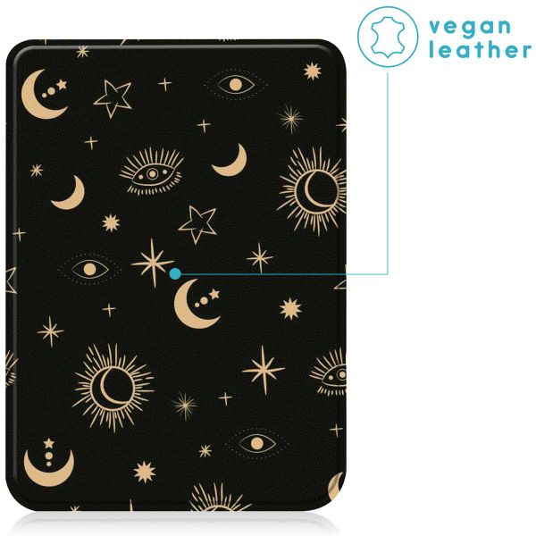 imoshion Design Slim Soft Case Sleepcover für das Kobo Clara 2E / Tolino Shine 4 - Stars Sky