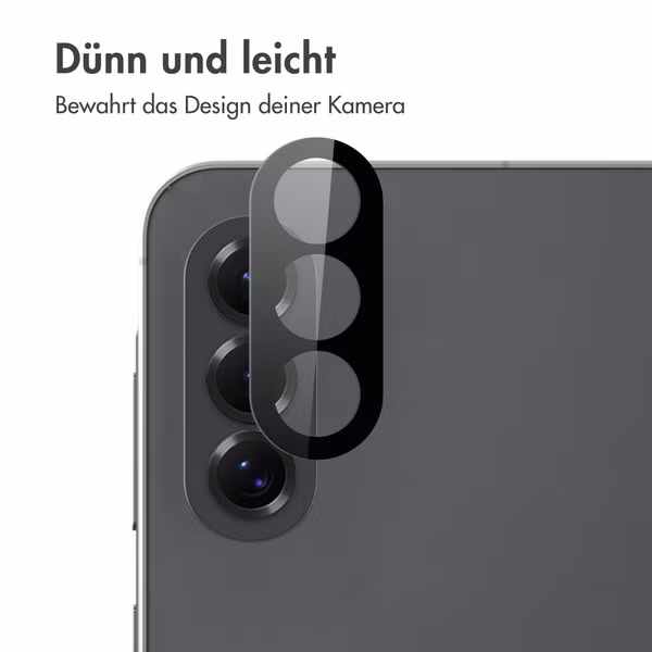 imoshion 2er-Pack Objektivschutz für Kamera für das Samsung Galaxy A37 / A57 - Schwarz