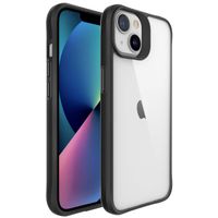 imoshion Rugged Hybrid Case für das Apple iPhone 13 Mini - Schwarz / Transparent