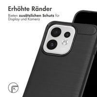 imoshion Brushed Back Cover Oppo Reno 16 / 16 Pro - Schwarz