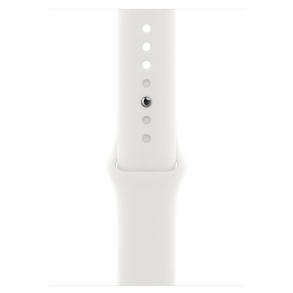 Apple Sport Band für das Apple Watch Series 1 bis 10 / SE / Ultra (2) (44/45/46/49 mm) - Weiß