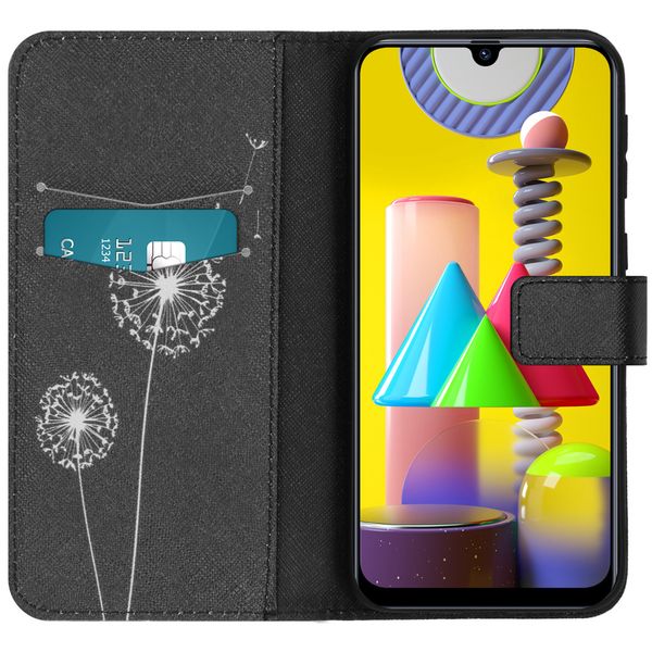 imoshion Design TPU Klapphülle Samsung Galaxy M31- Dandelion