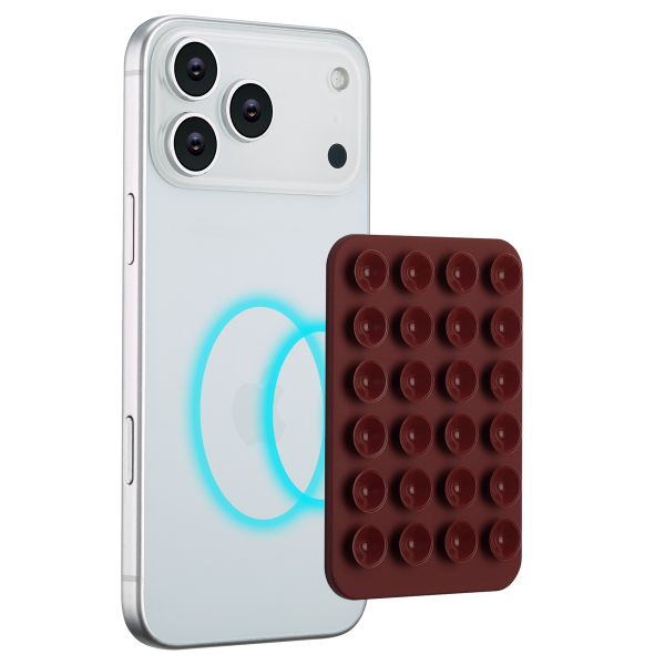 Selencia MagSafe-Saugnapf-Handyhalterung - Terracotta