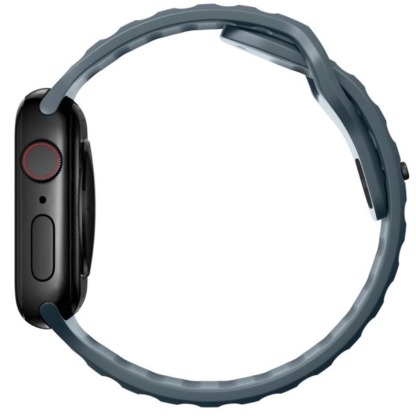 Nomad Sport Band FKM für die Apple Watch Series 1 bis 10 / SE / Ultra (2) (44/45/46/49 mm) - Marine Blue