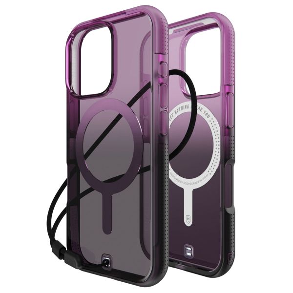 BodyGuardz Ace Pro MagSafe Back Cover Apple iPhone 16 Pro - Purple / Ombre