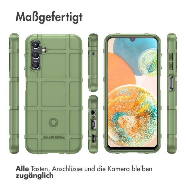 imoshion Rugged Shield Backcover Samsung Galaxy A14 (5G/4G) - Dunkelgrün