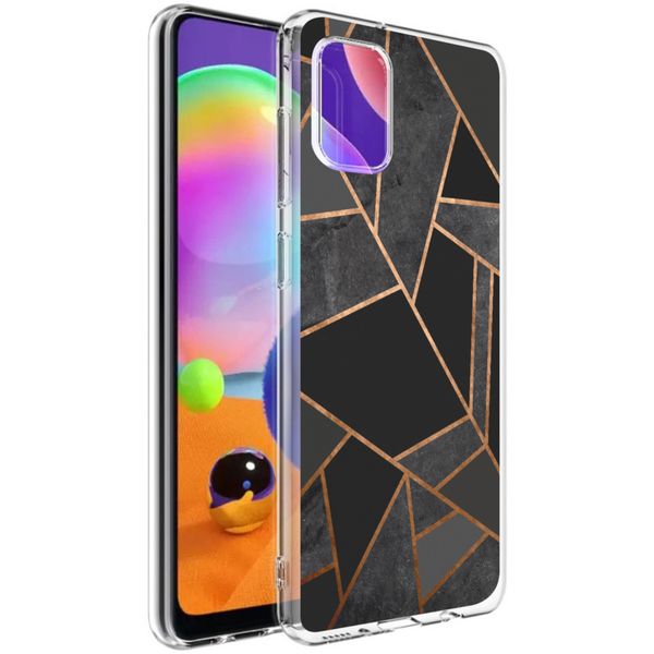 imoshion Design Hülle für das Samsung Galaxy A31 - Black Graphic