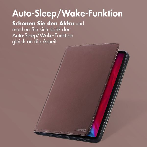Accezz Classic Klapphülle Apple iPad Pro 11 (2022 / 2021 / 2020 / 2018) - Braun