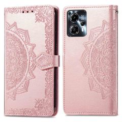 imoshion Mandala Klapphülle für das Motorola Moto G13 / G23 - Rose Gold