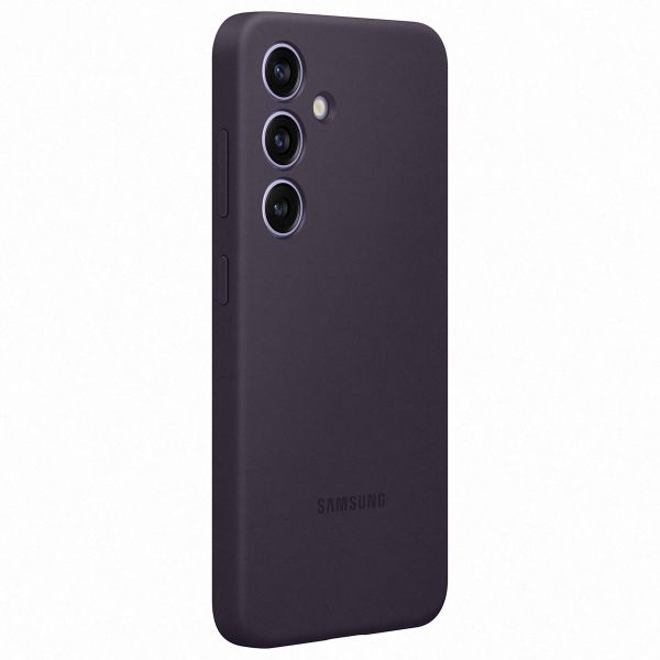 Samsung Original Silikon Cover Samsung Galaxy S24 - Dark Violet