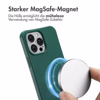 imoshion Color Backcover mit abnehmbarem Handykette und MagSafe Apple iPhone 14 Pro Max - Dunkelgrün