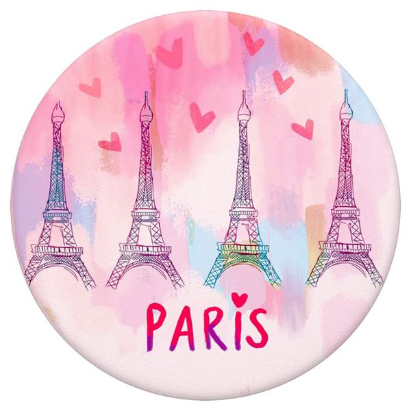 PopSockets PopGrip - Abnehmbar - Paris Love