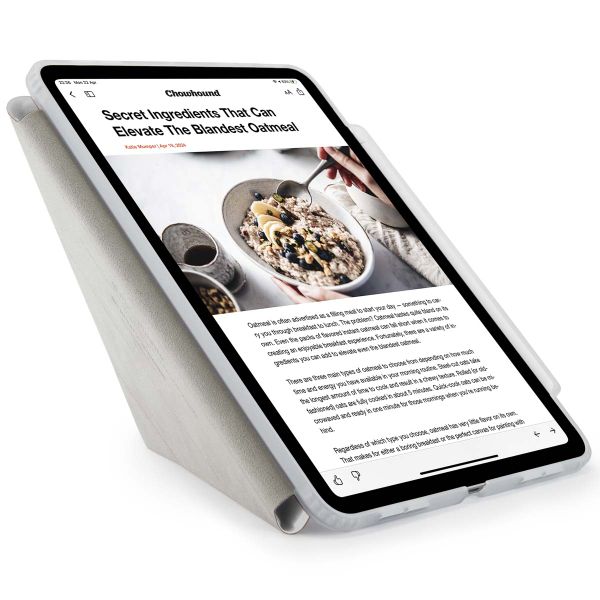 Pipetto Origami No3 Pencil Case Apple iPad Pro 13 (2025) M5 / (2024) M4 - White