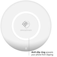 imoshion Qi Soft Touch Wireless Charger - Kabelloses Ladegerät - 10 Watt - Weiß