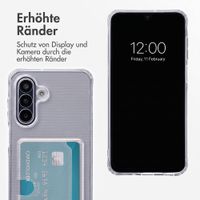 imoshion Soft Case Back Cover mit Kartenhalter Samsung Galaxy A18 (4G) / A17 (4G/5G) - Transparent