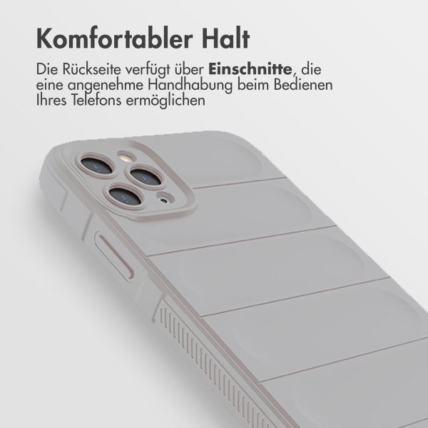 imoshion EasyGrip Back Cover für das iPhone 11 Pro Max - Grau