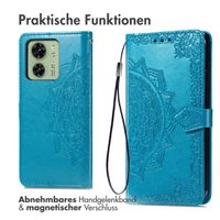 imoshion Mandala Klapphülle Motorola Edge 40 - Türkis
