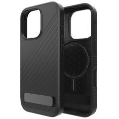 ZAGG Denali Snap KickStand Case mit MagSafe für das iPhone 16 Pro - Schwarz