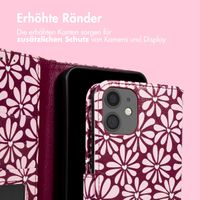 imoshion Design Klapphülle Apple iPhone 12 (Pro) - Bloom Love Blush