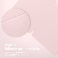 imoshion Magnetic Klapphülle Apple iPad 11 (2025) 11 Zoll A16 / iPad 10 (2022) 10.9 Zoll - Rosa