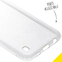 Accezz TPU Clear Cover Transparent für Samsung Galaxy A10