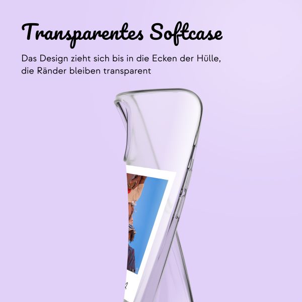 Hülle mit eigenem Foto und/oder Text Apple iPhone 13 - Polaroid