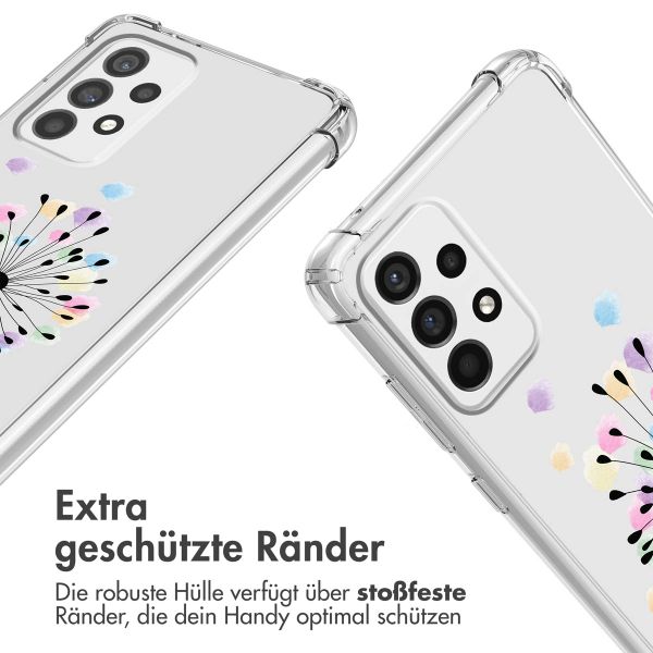 imoshion Design Hülle mit Band für das Samsung Galaxy A53 - Sandstone Dandelion