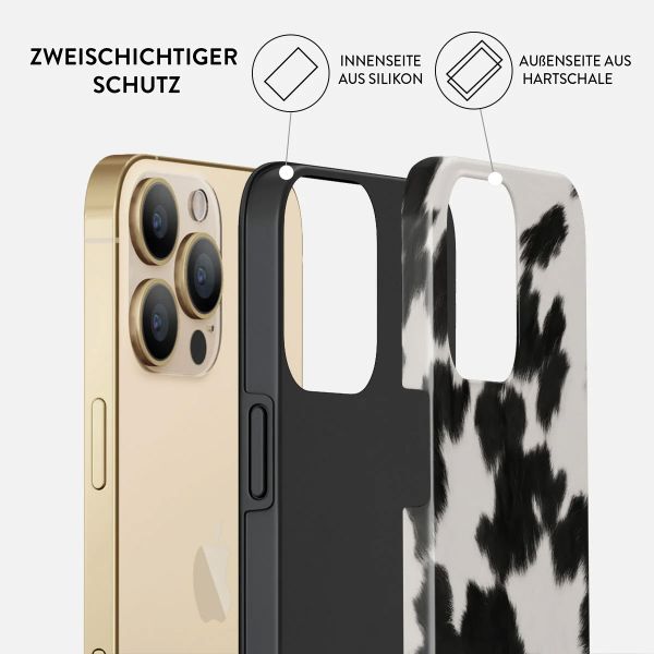 Burga Tough Back Cover für das iPhone 13 Pro - Achromatic