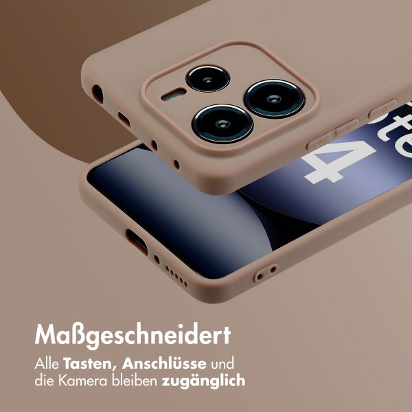 imoshion TPU Color Cover Xiaomi Redmi Note 14 (5G) - Braun