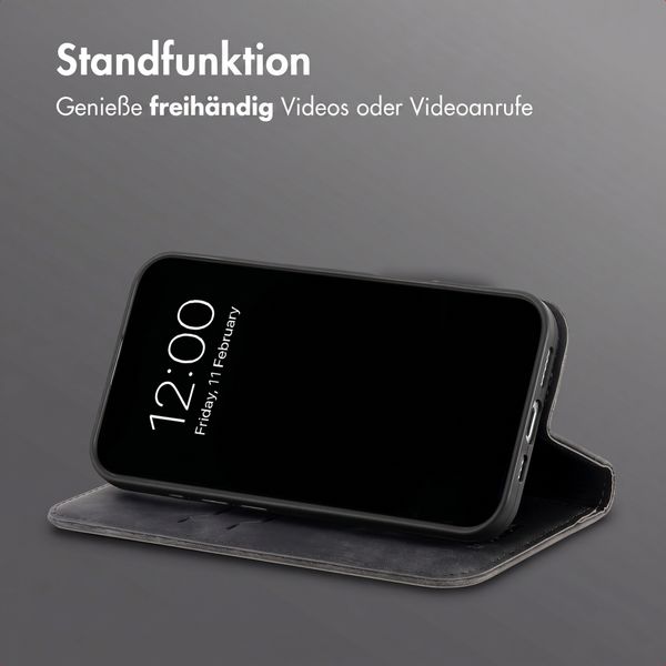 Slim Klapphülle Motorola Moto G77 - Schwarz