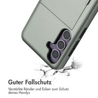 imoshion Backcover mit Kartenfach für das Samsung Galaxy S24 FE - Grün