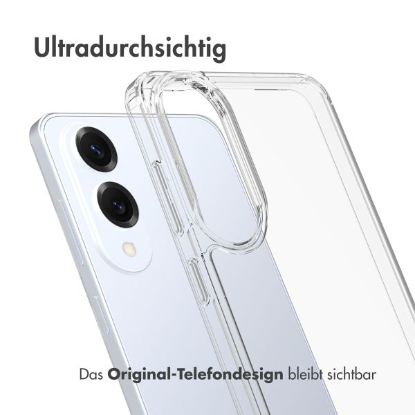 Accezz Xtreme Impact Case Samsung Galaxy S25 Edge - Transparent