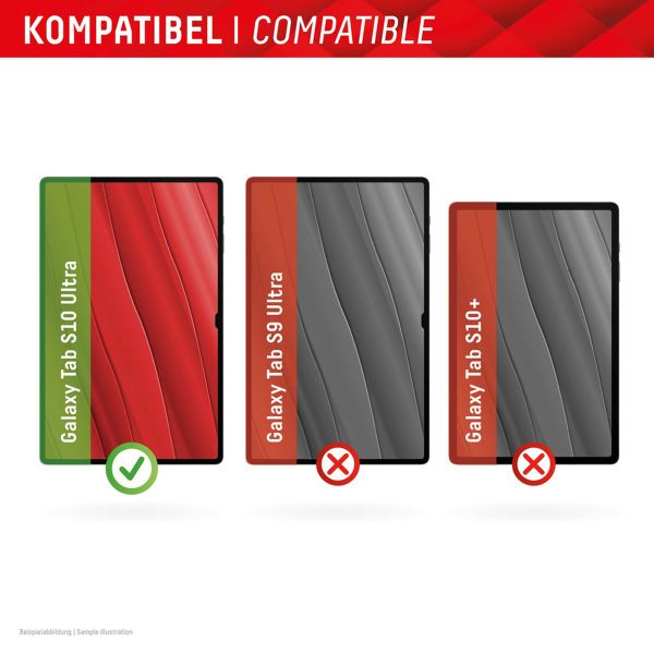 Displex Displayschutz aus Glas  Samsung Galaxy Tab S11 Ultra / S10 Ultra