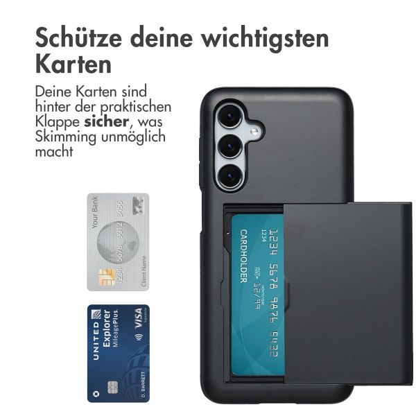 imoshion Backcover mit Kartenfach Samsung Galaxy A16 - Schwarz