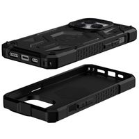 UAG Monarch Backcover MagSafe für das iPhone 14 Pro - Kevlar Black