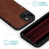 imoshion Entfernbare 2-1 Luxus Klapphülle Apple iPhone 15 - Braun