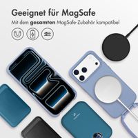 imoshion Color Backcover mit abnehmbarem Handykette und MagSafe Apple iPhone 17 Pro Max - Ash Blue