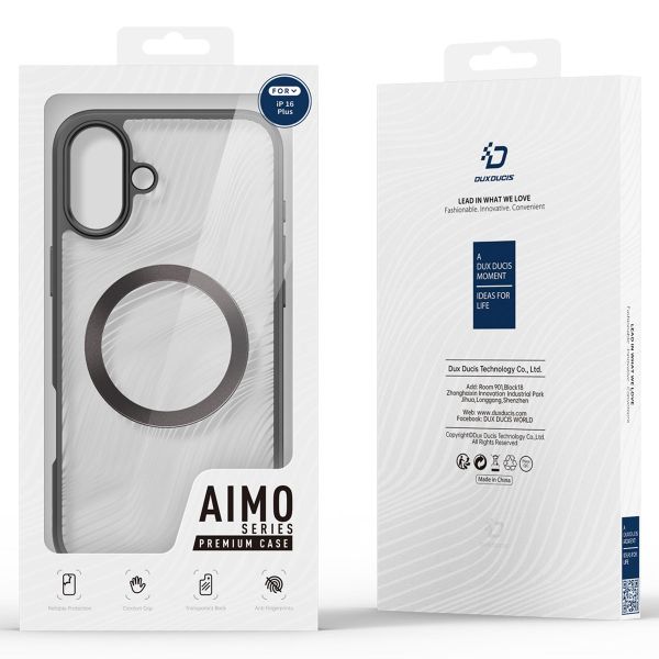 Dux Ducis Aimo Back Cover mit MagSafe für das iPhone 16 Plus - Transparent