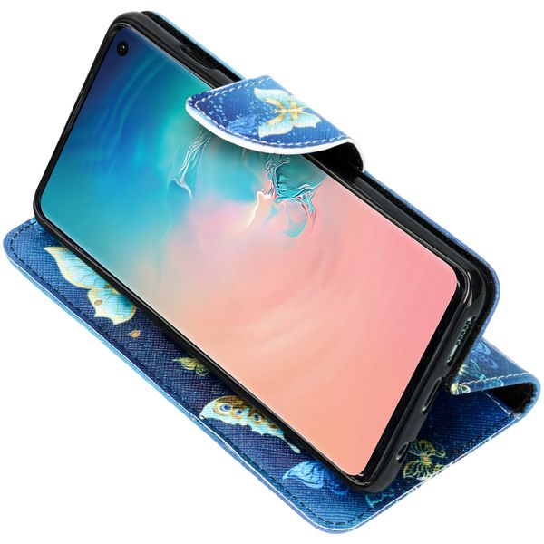 Design TPU Klapphülle für das Samsung Galaxy S10