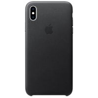 Apple Leder-Case Schwarz für das iPhone Xs Max