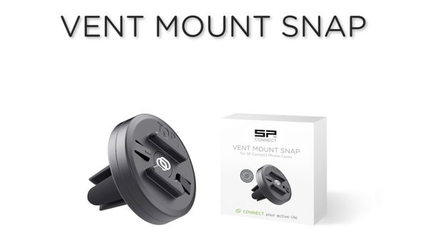 SP Connect ﻿Car Vent Mount Snap – Handyhalterung Auto für SP Connect-Hüllen – Lüftungsgitter – Schwarz