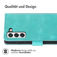 imoshion Klapphülle mit Kordel Samsung Galaxy S21 FE - Türkis