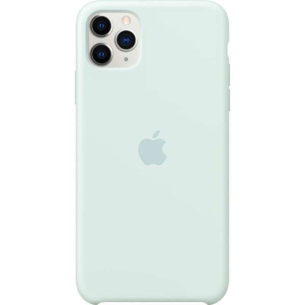 Apple 4 Pack Clearcase + Silikon-Case für das iPhone 11 Pro Max - Clear + Seafoam + Alaskan Blue + Black