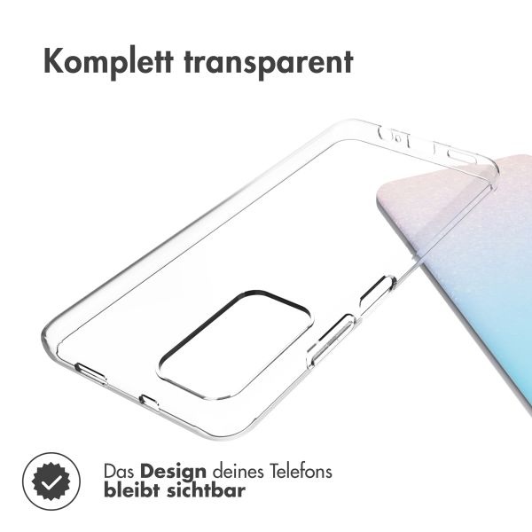 Accezz TPU Clear Cover für das Xiaomi Poco M4 Pro 5G - Transparent