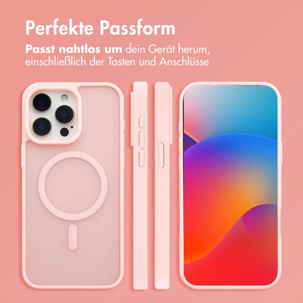 imoshion Color Guard Back Cover mit MagSafe für das iPhone 15 Pro Max - Hellrosa