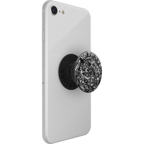 PopSockets PopGrip - Abnehmbar - Foil Confetti Silver