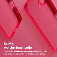 imoshion Color Back Cover mit MagSafe Apple iPhone 16 - Neon Pink